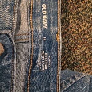Old Navy Blue Skinny Jeans Classic Denim